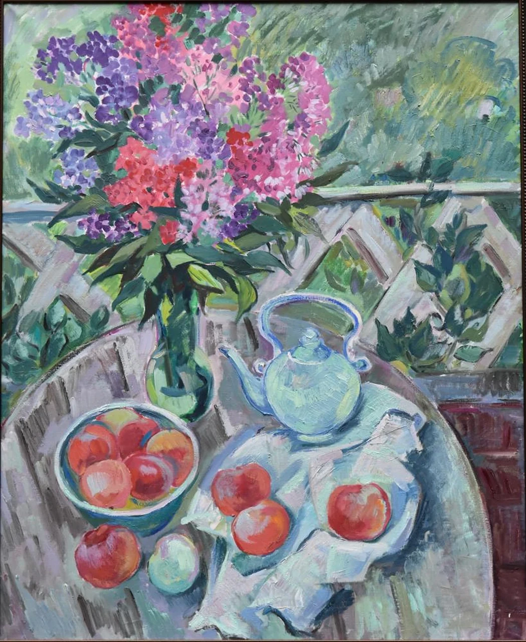 «Флоксы. Летний день»