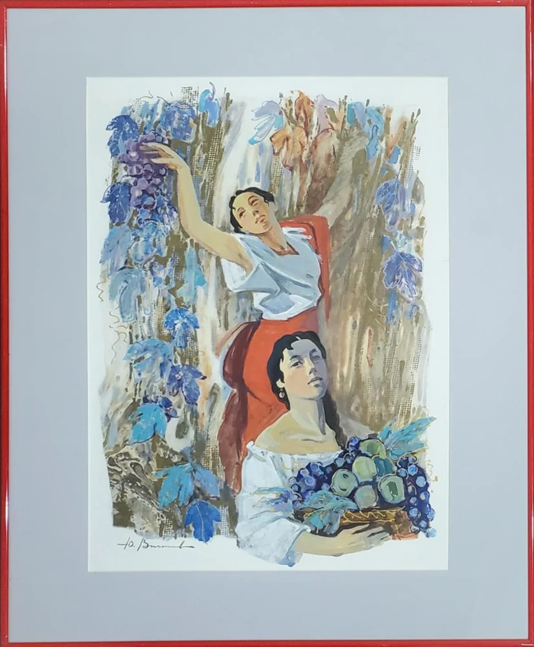 «В винограднике»
