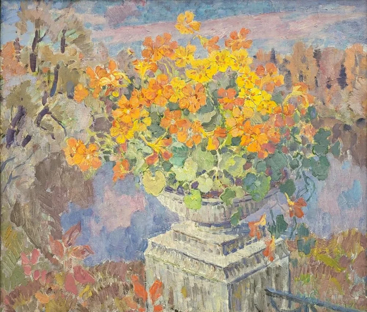 «В конце лета. Настурция»