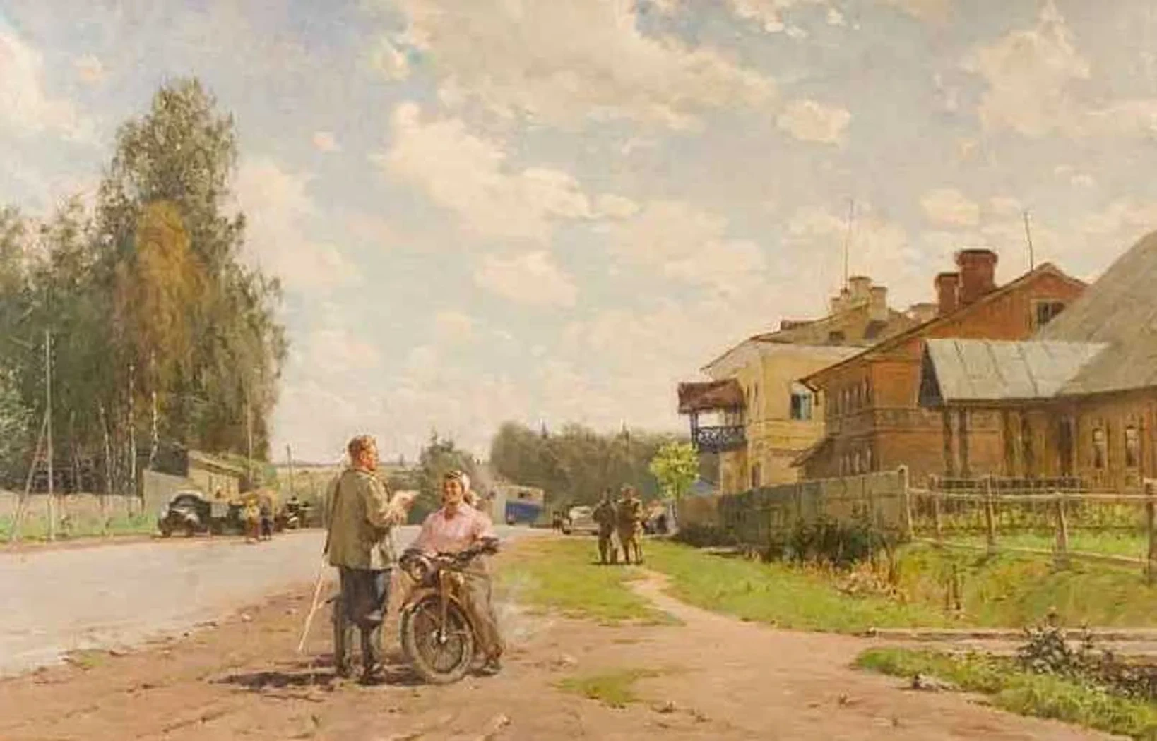 «Шоссе у колхоза им. В.И. Ленина», Подлясский Юрий Станиславович