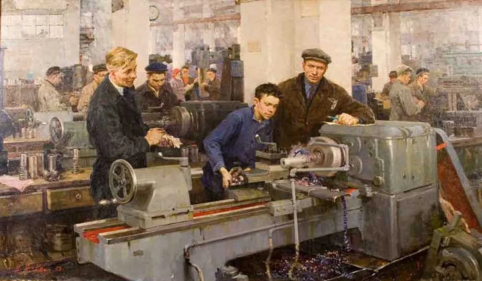 «Первая деталь», Ломакин Николай Григорьевич