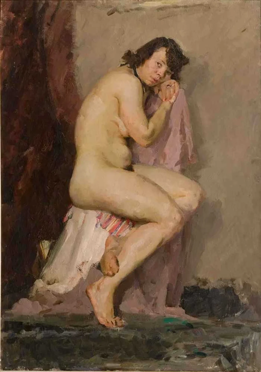 «Женская обнаженная модель», Салахов Т.Т.