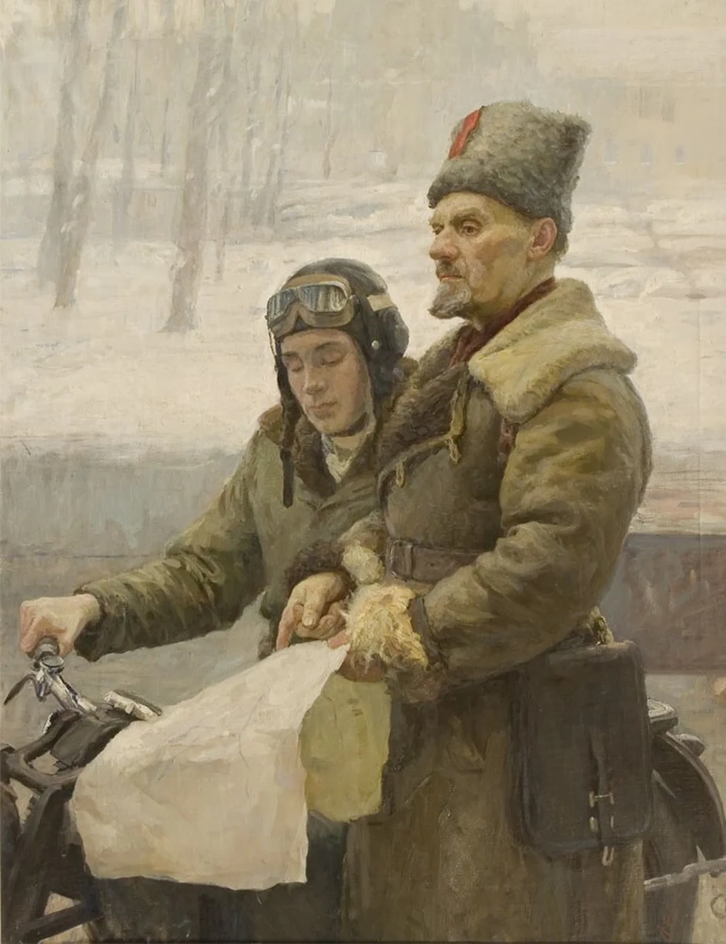 «Двойной портрет», Лесин Е.К.