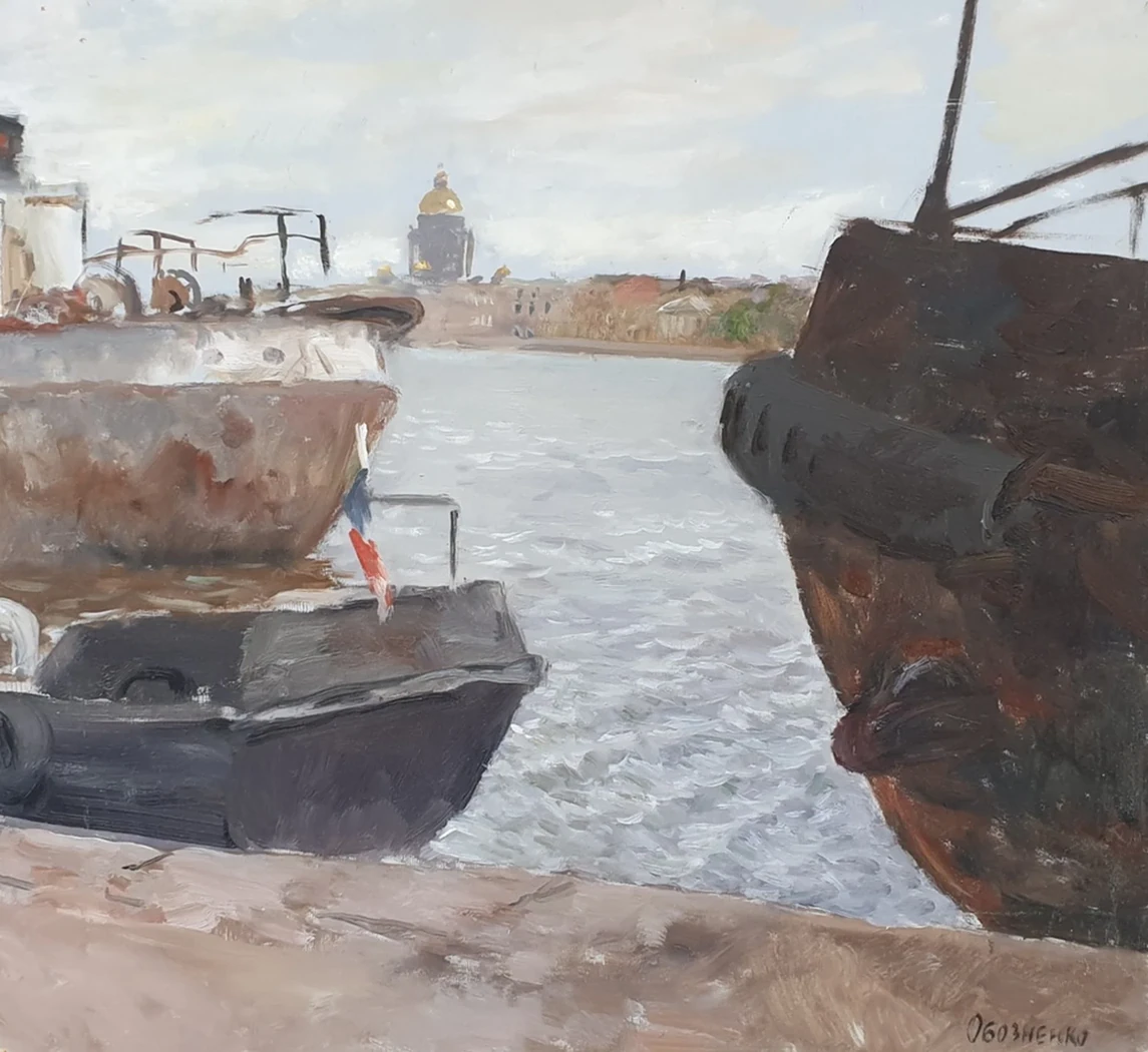«Серый день. Нева»