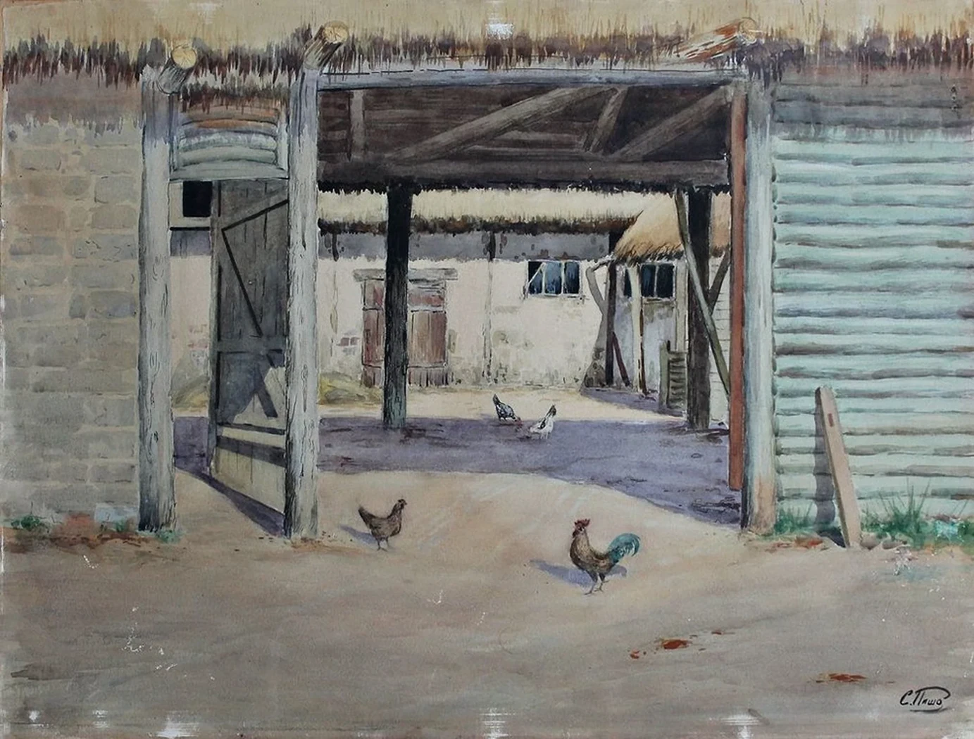 lot 121. «Дворик»