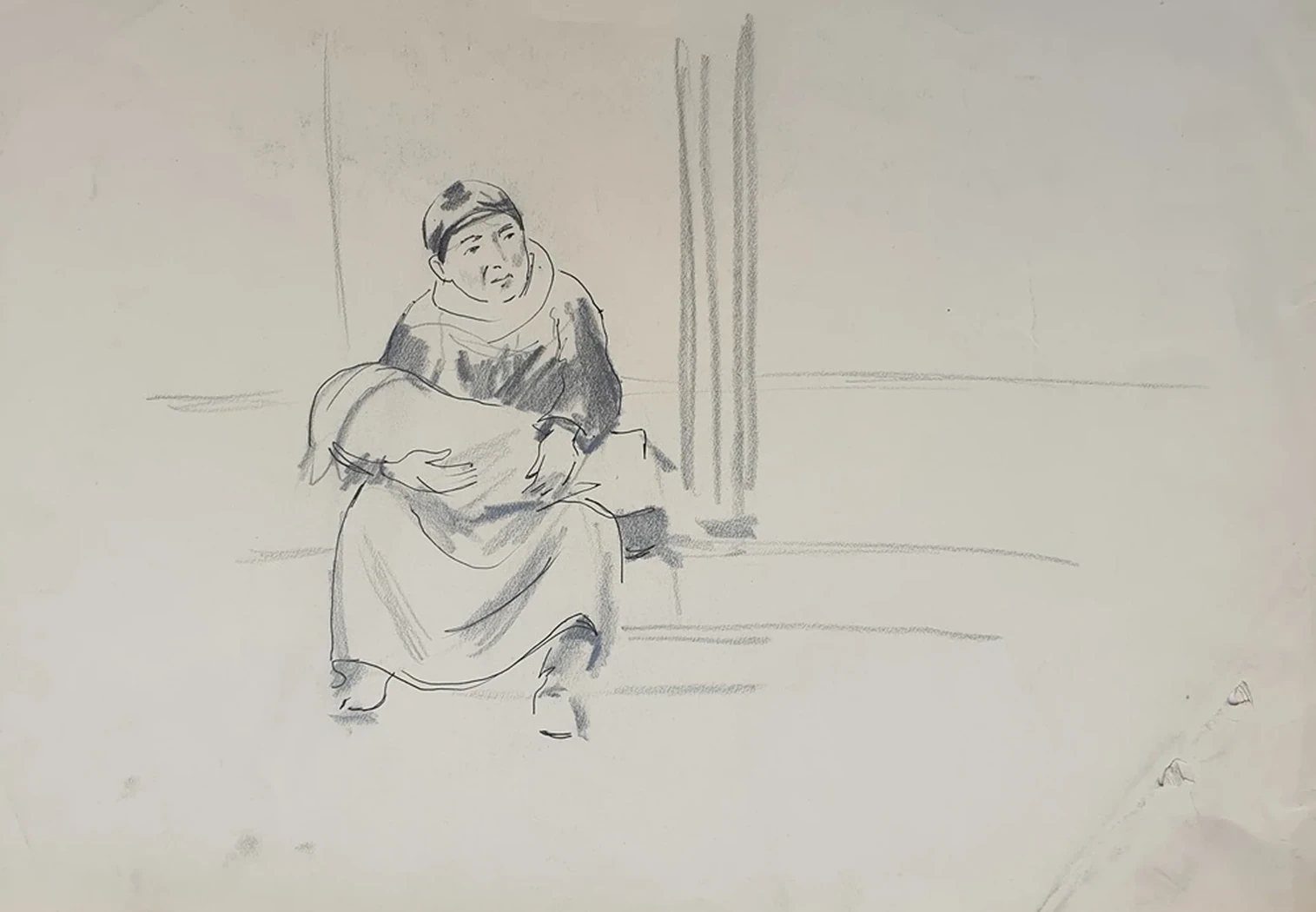 lot 259. «Эскимос с ребенком»