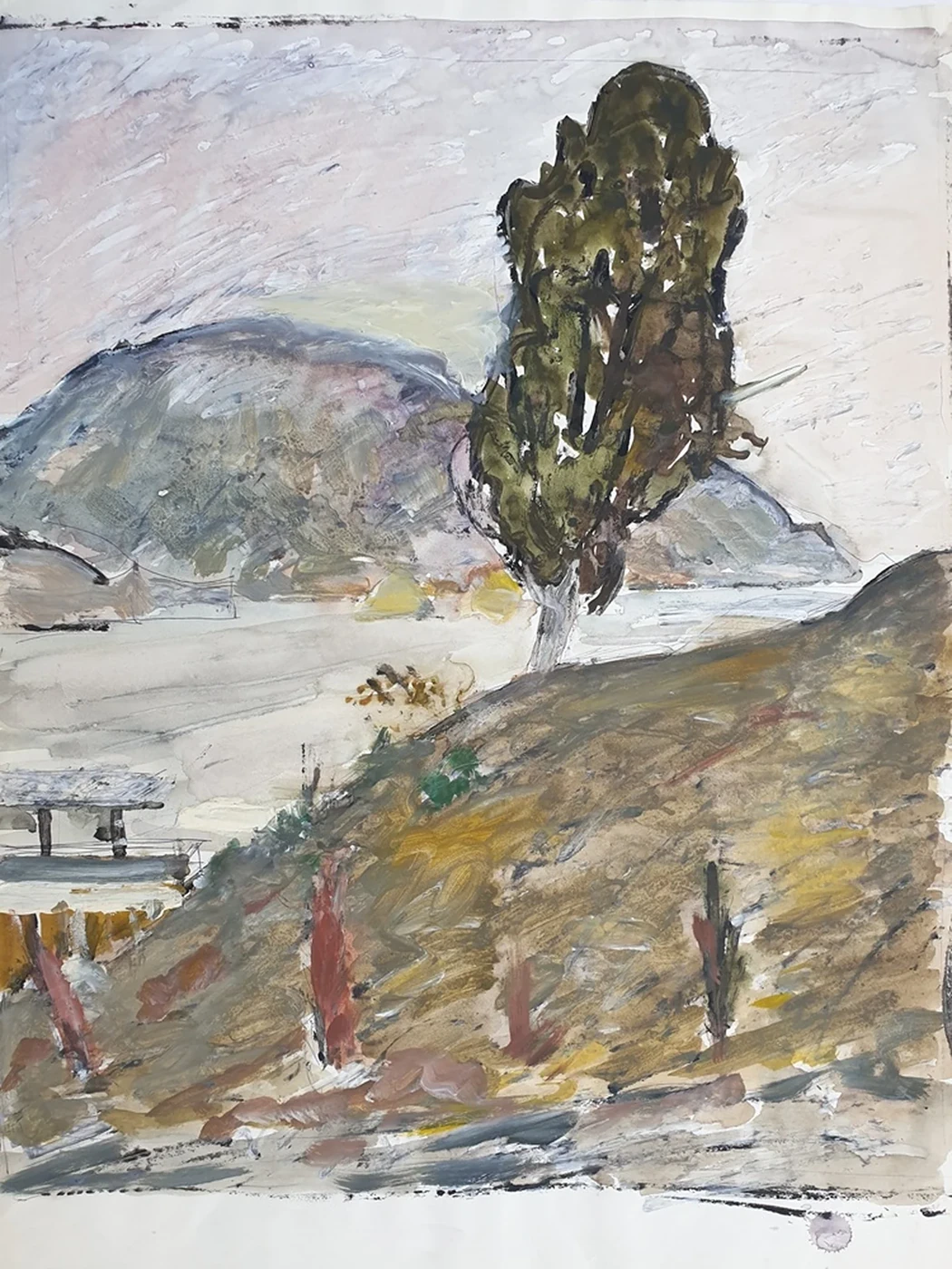 lot 276. «Дерево на косогоре»