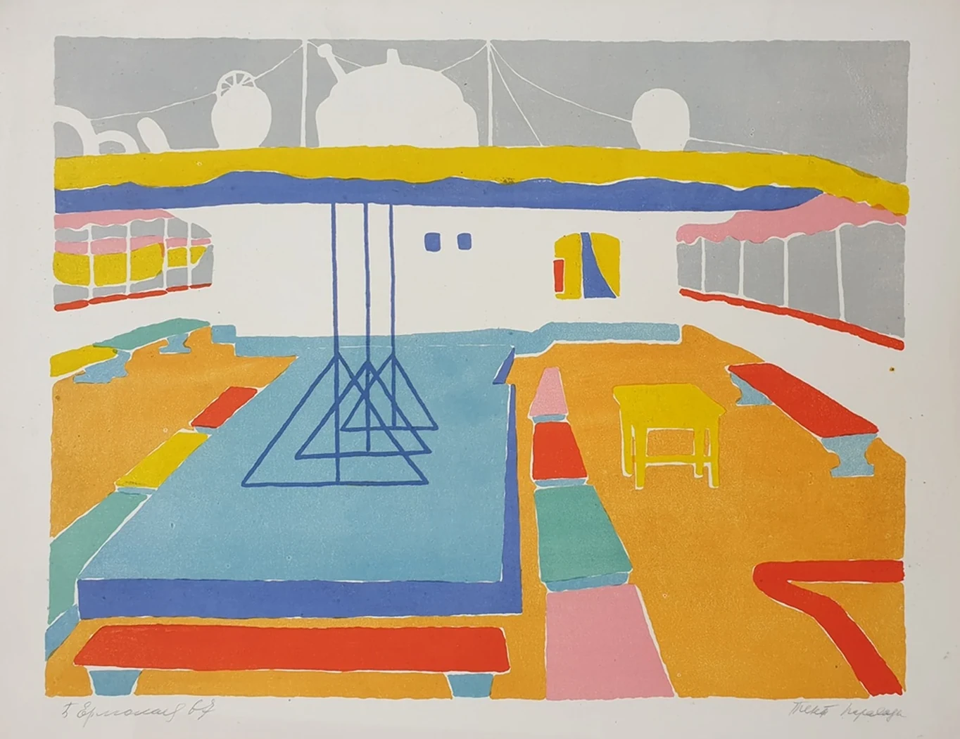 lot 282. «Тент парохода»