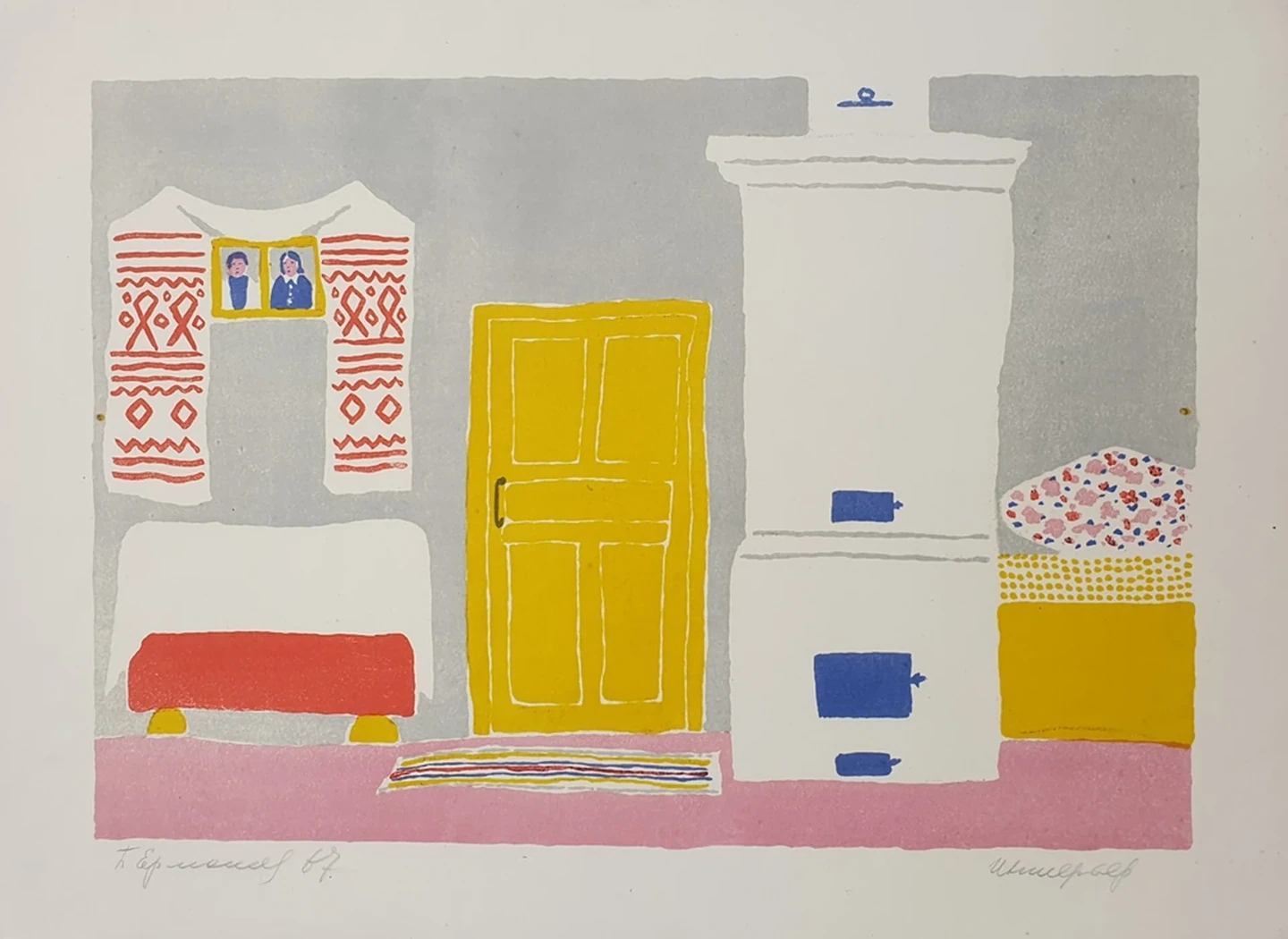 lot 286. «Интерьер»