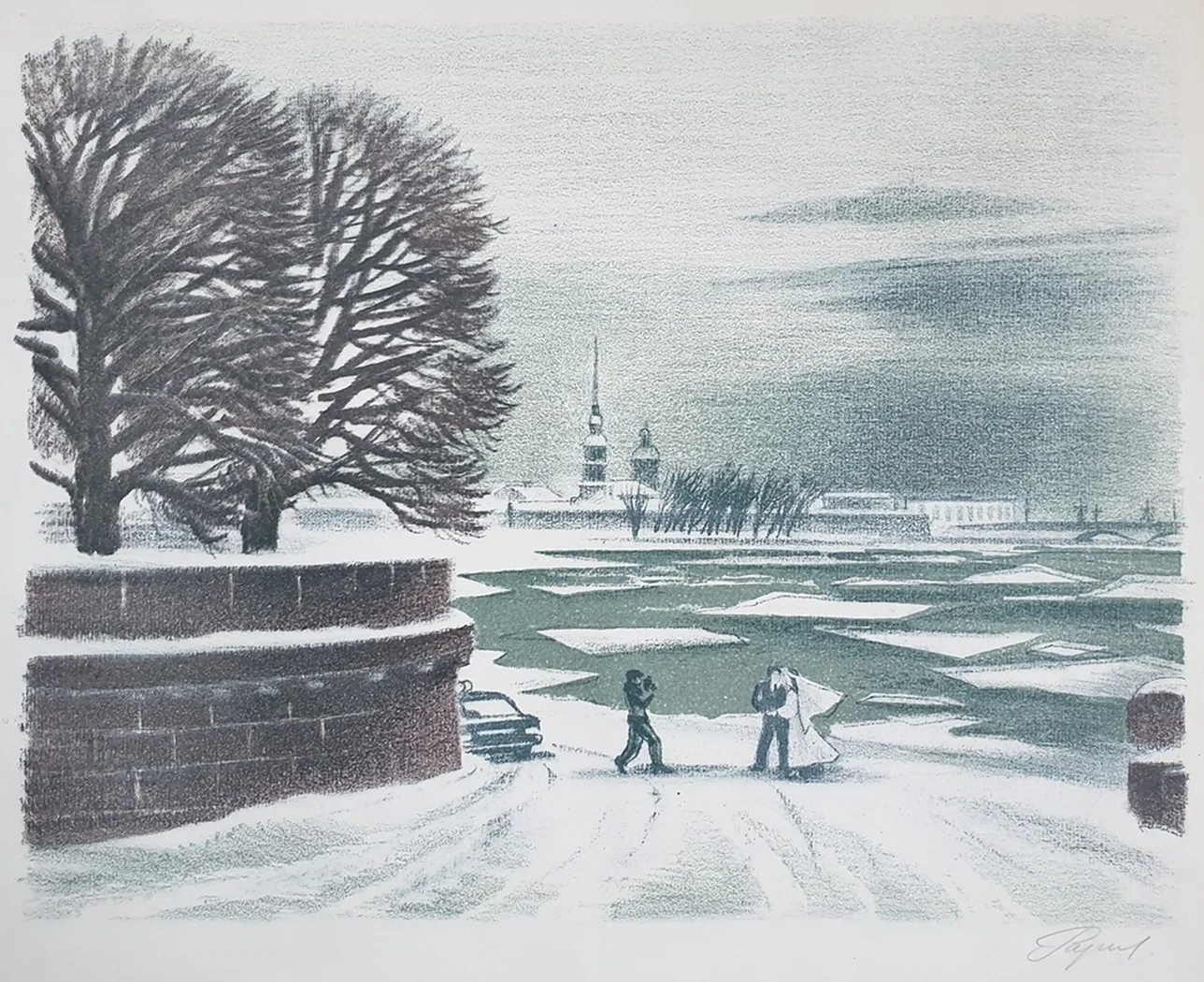 lot 33. «Ледоход на Неве»