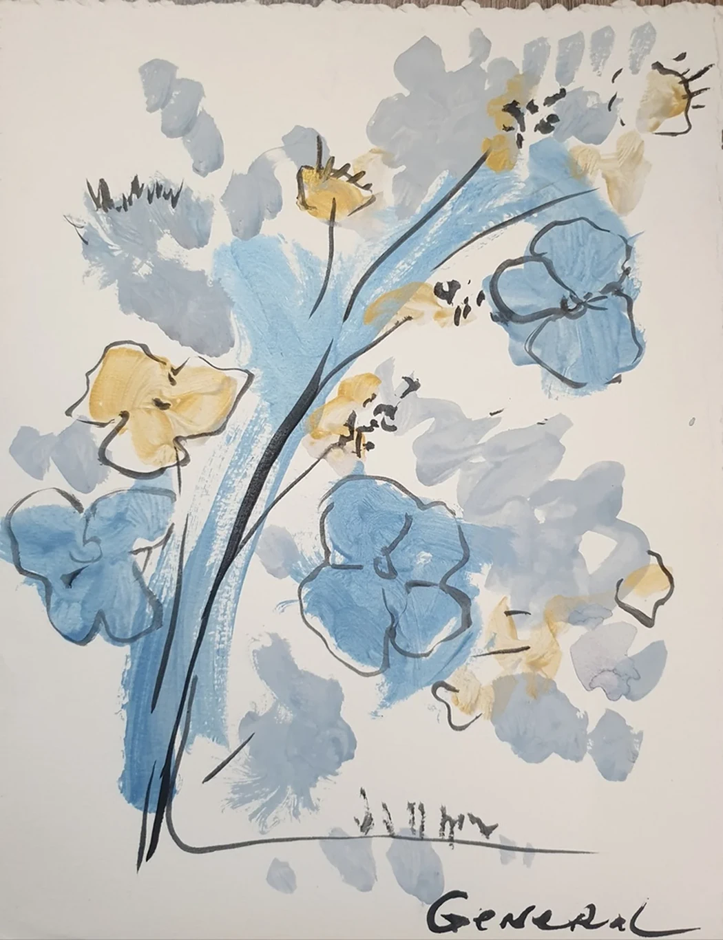 lot 81. «Цветы, нежность»