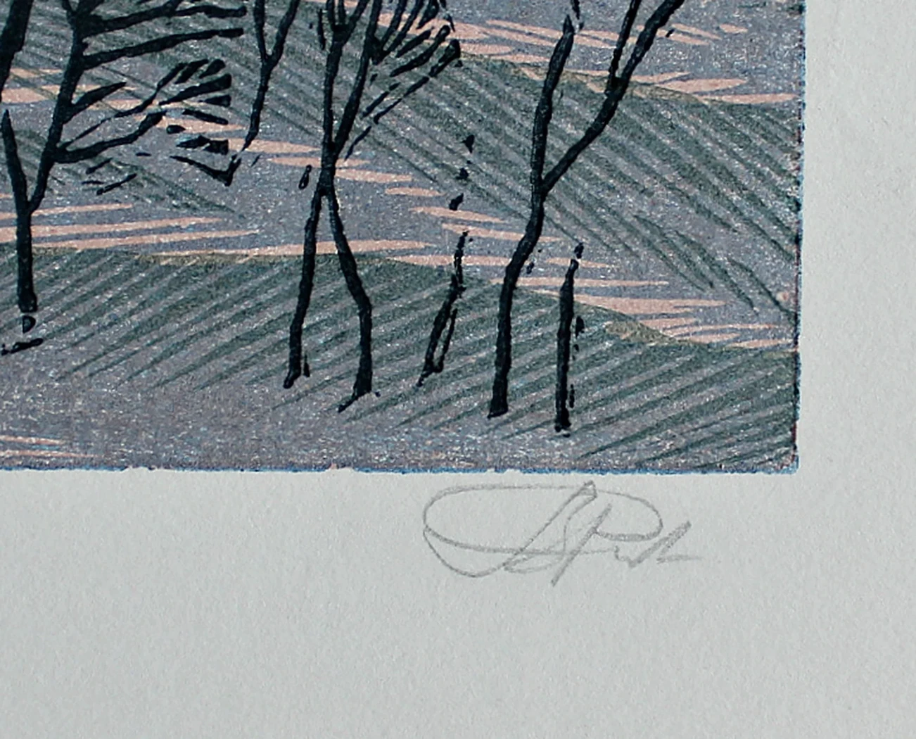 lot 233. «Зимний лес»