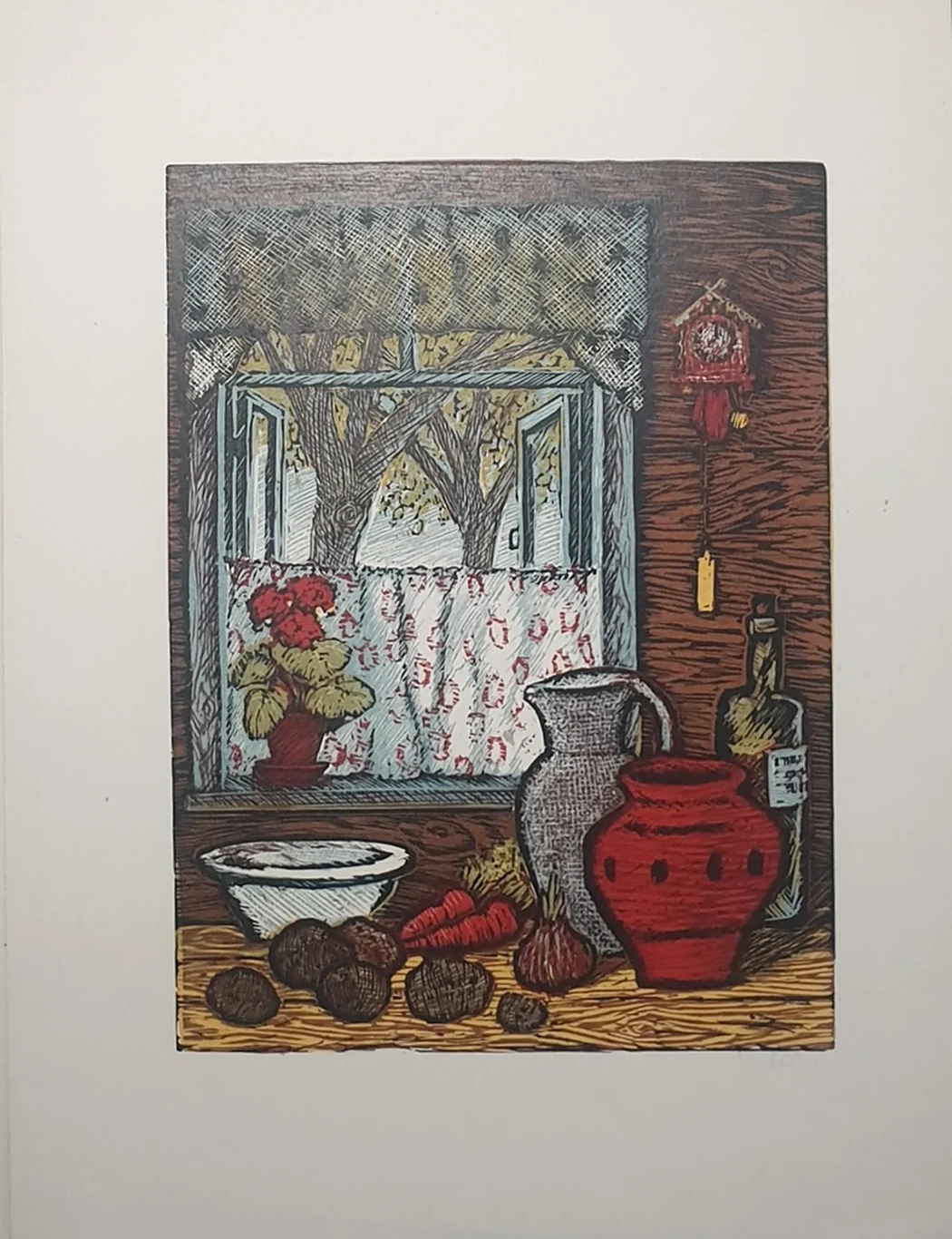 lot 32. «Деревенский натюрморт»