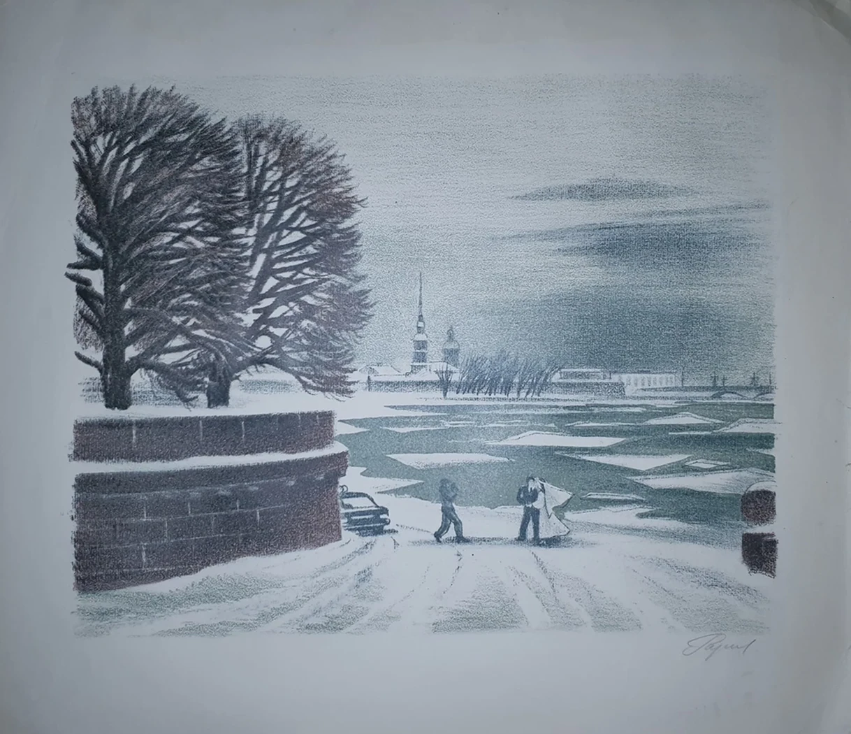 lot 33. «Ледоход на Неве»