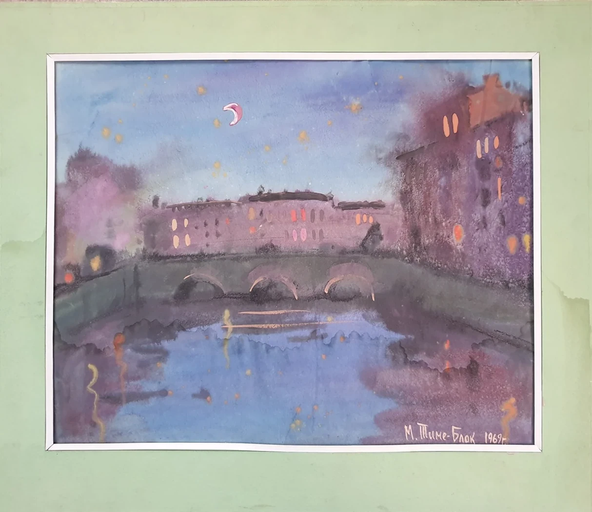 lot 89. «Ночной Петербург»