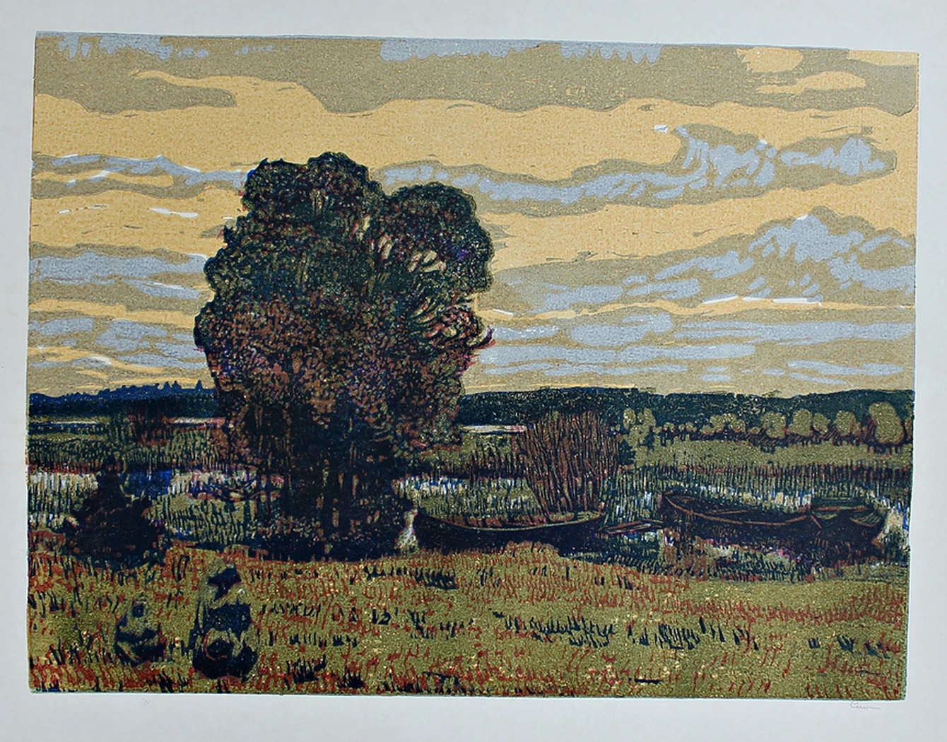 lot 139. «Заросшая река»