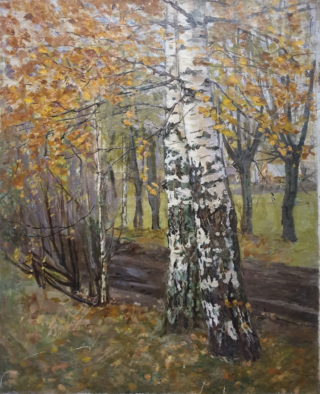 lot 152. «Пейзаж с березами»