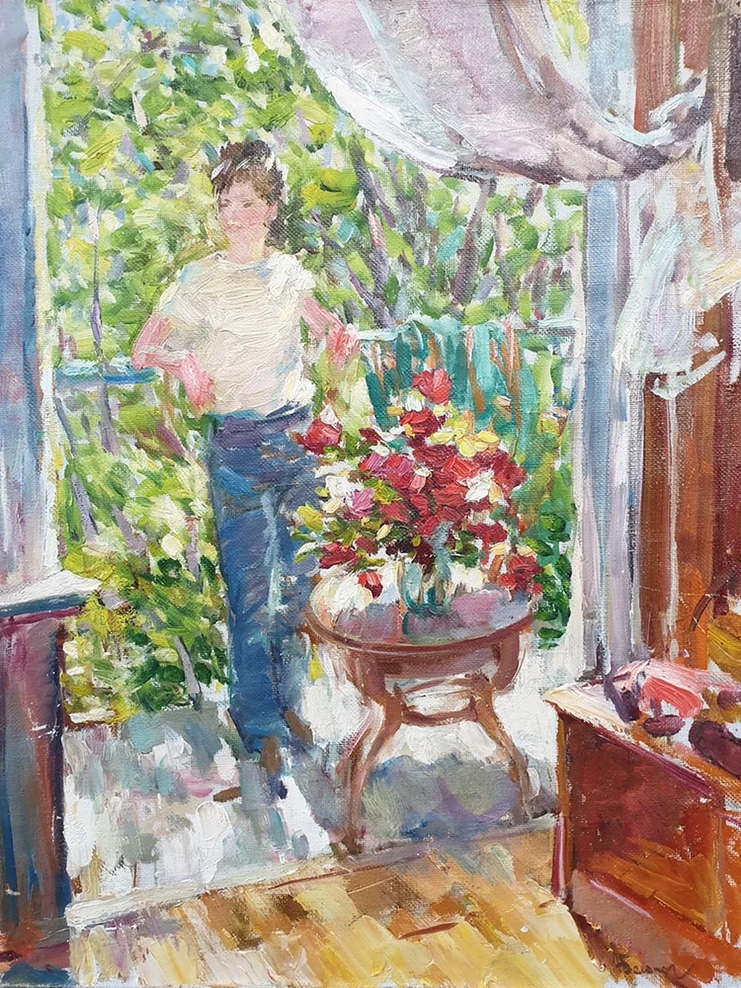lot 160. «На балконе»