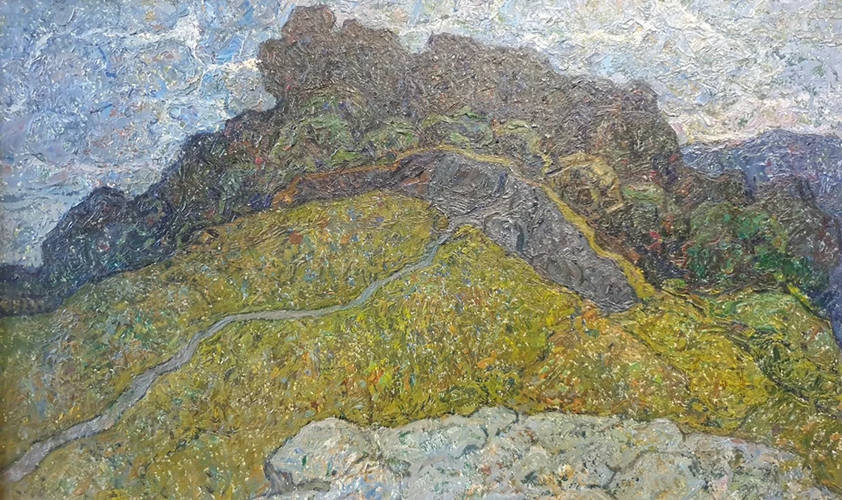 lot 172. «Тропинка в горах»