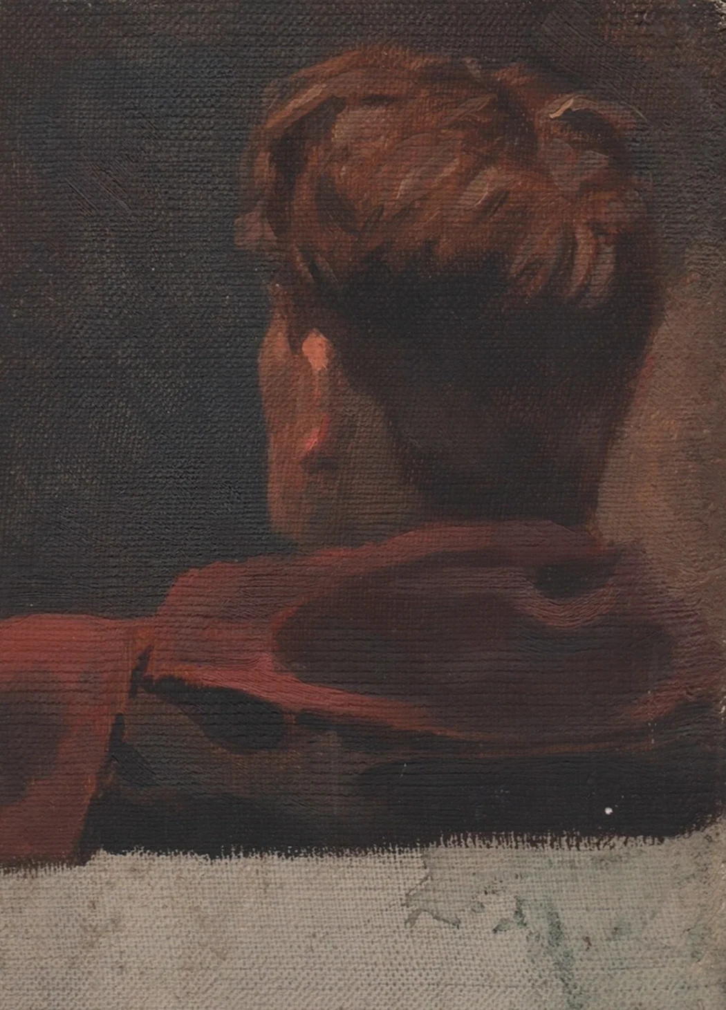 lot 198. «Эскиз головы мужчины»