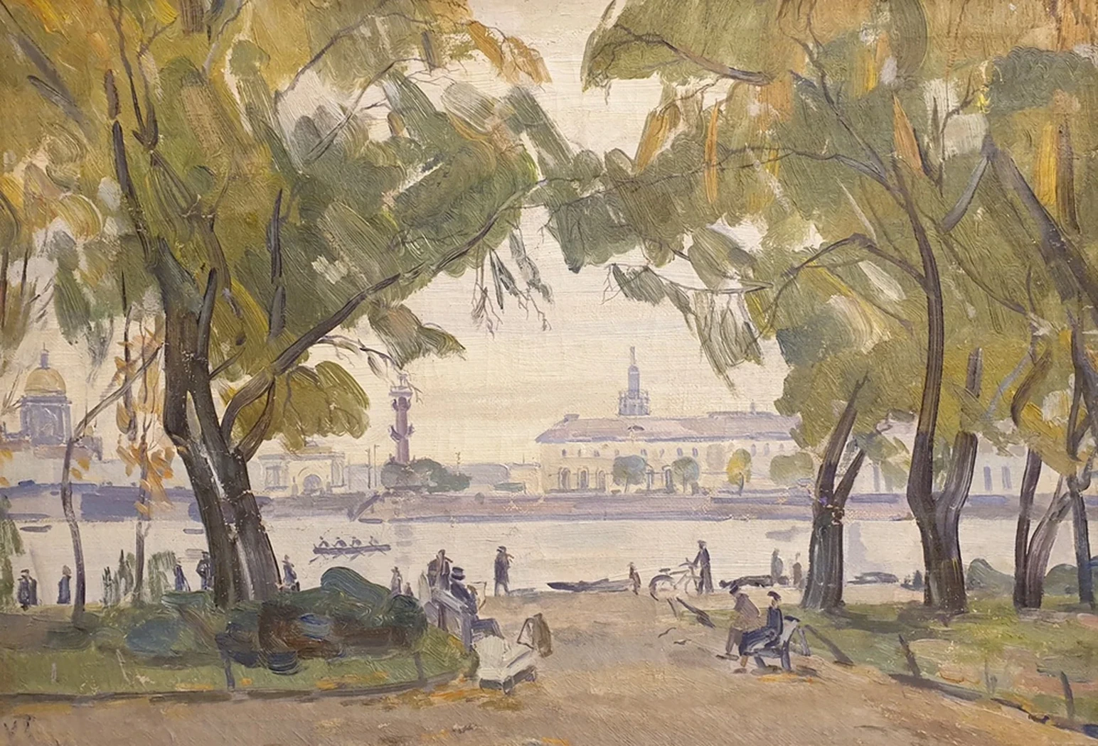 lot 208. «Вид на стрелку В.О.»