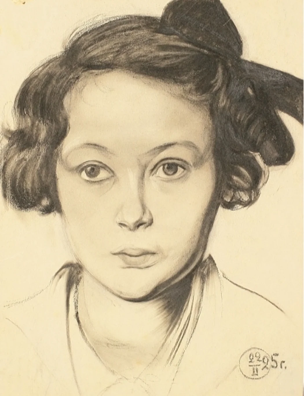 lot 228. «Портрет девочки»