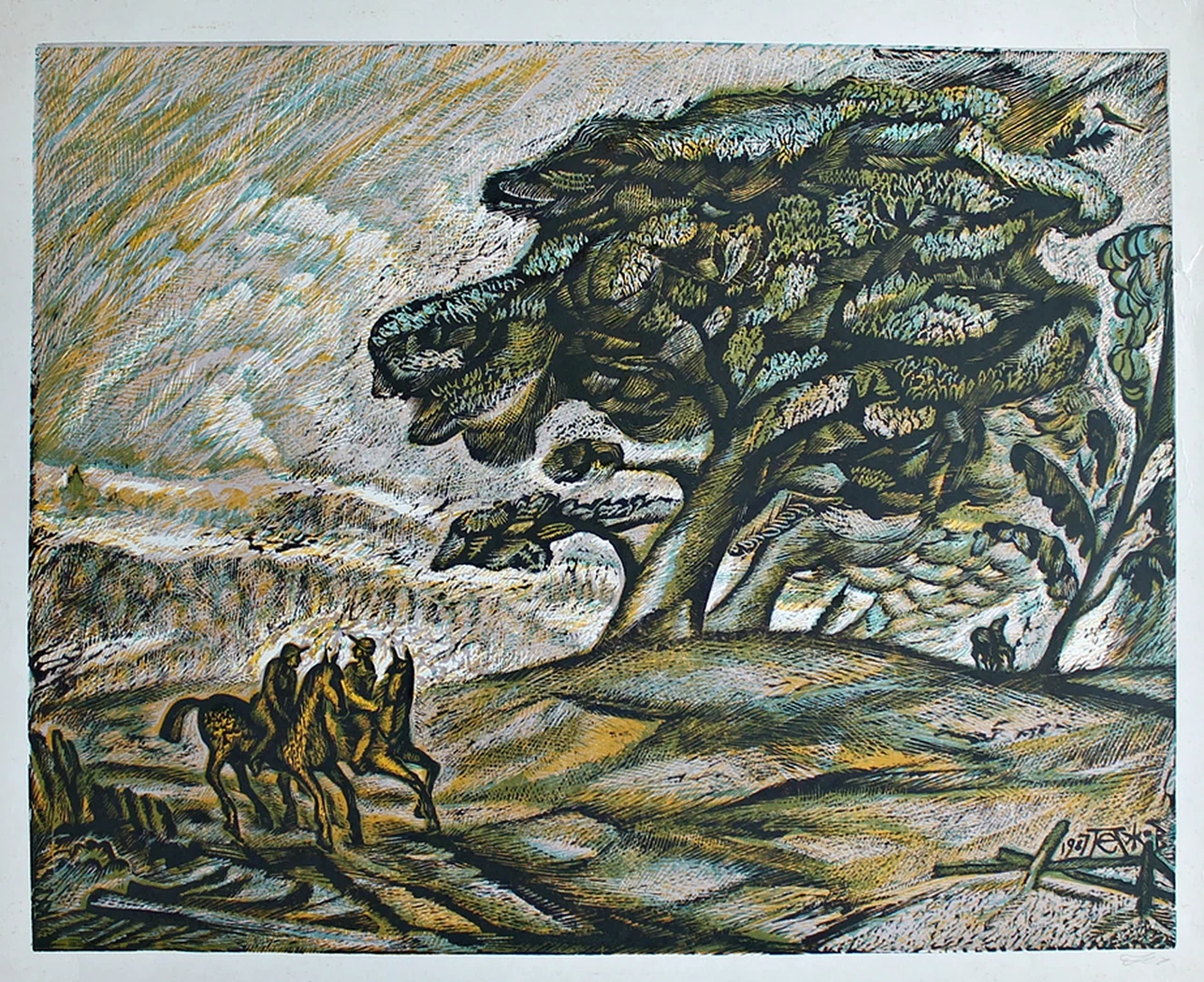 lot 97. «Всадники»