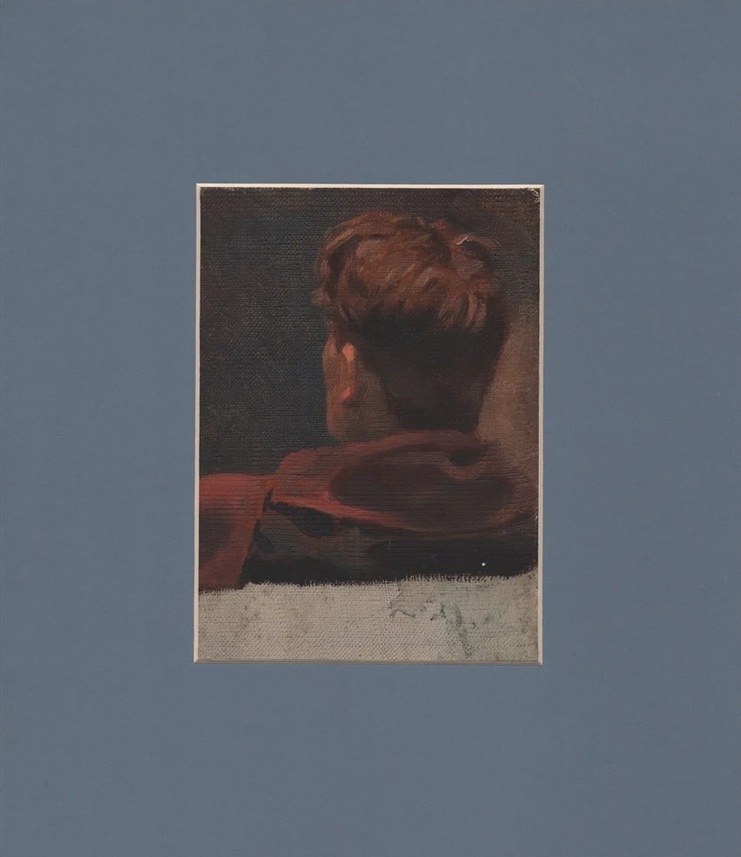 lot 198. «Эскиз головы мужчины»