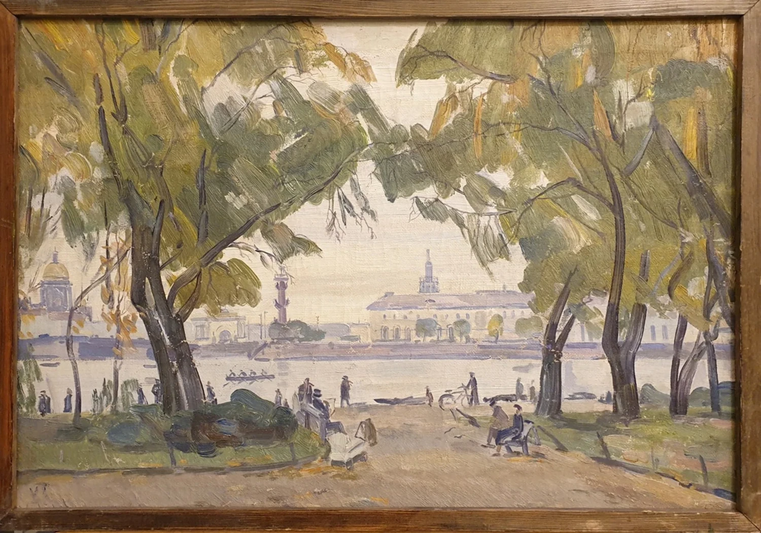 lot 208. «Вид на стрелку В.О.»
