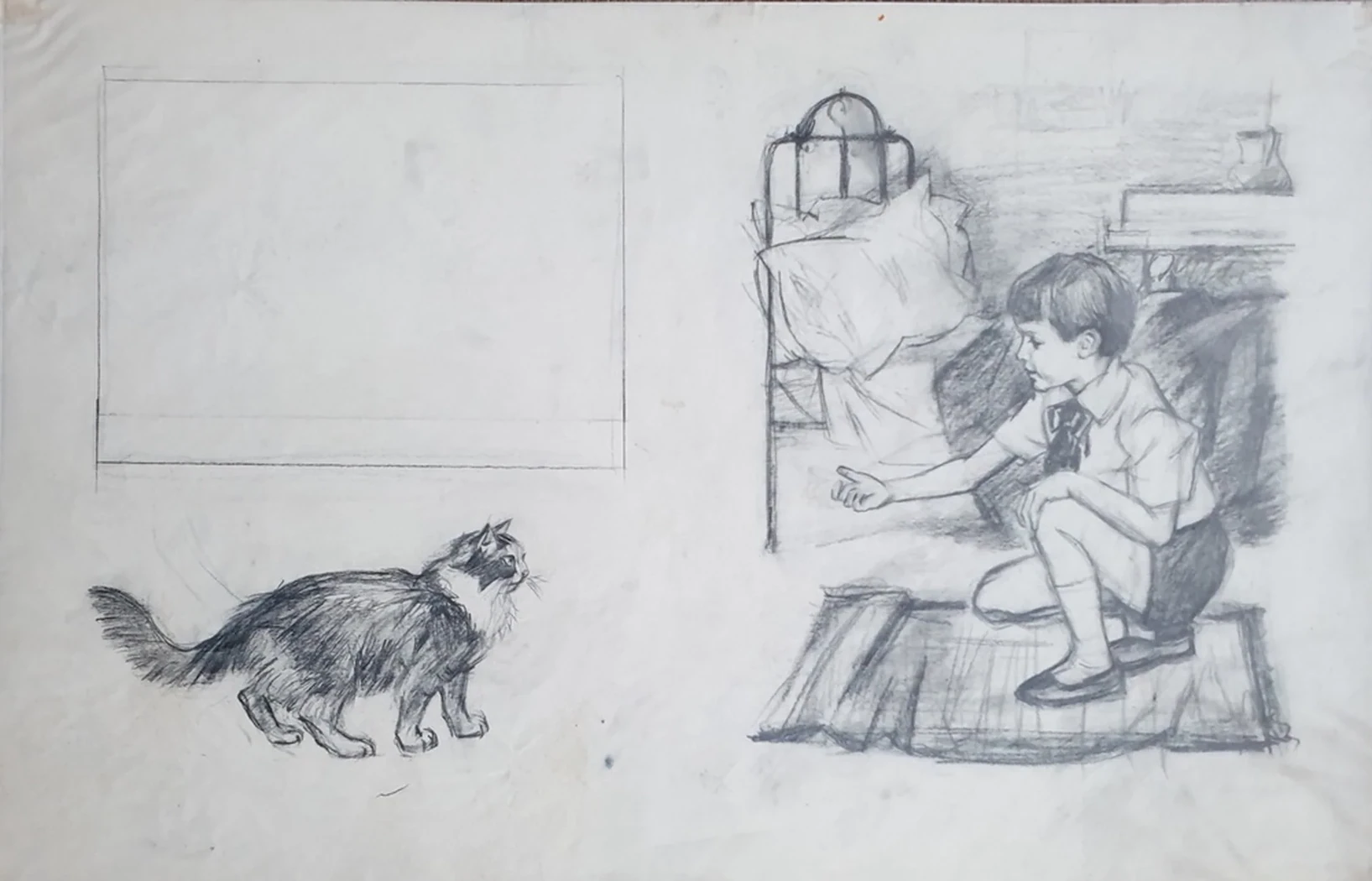 lot 254. «Иллюстрации к книге»