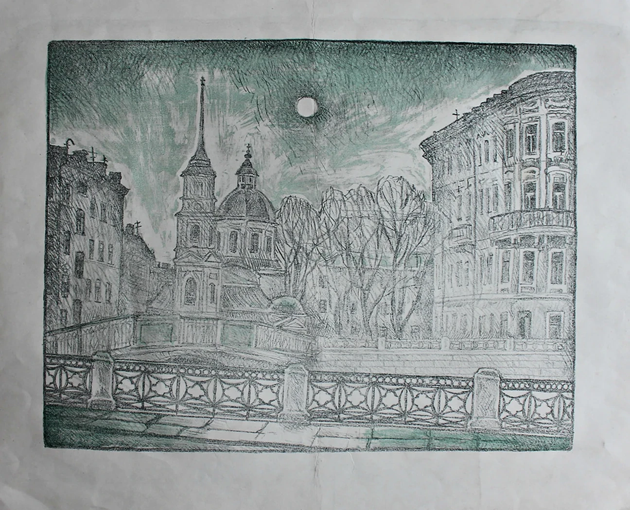 lot 62. «Петербургская белая ночь»