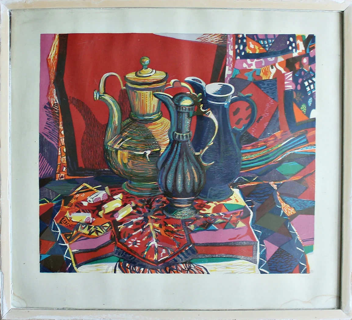 lot 65. «Натюрморт с восточными кувшинами»