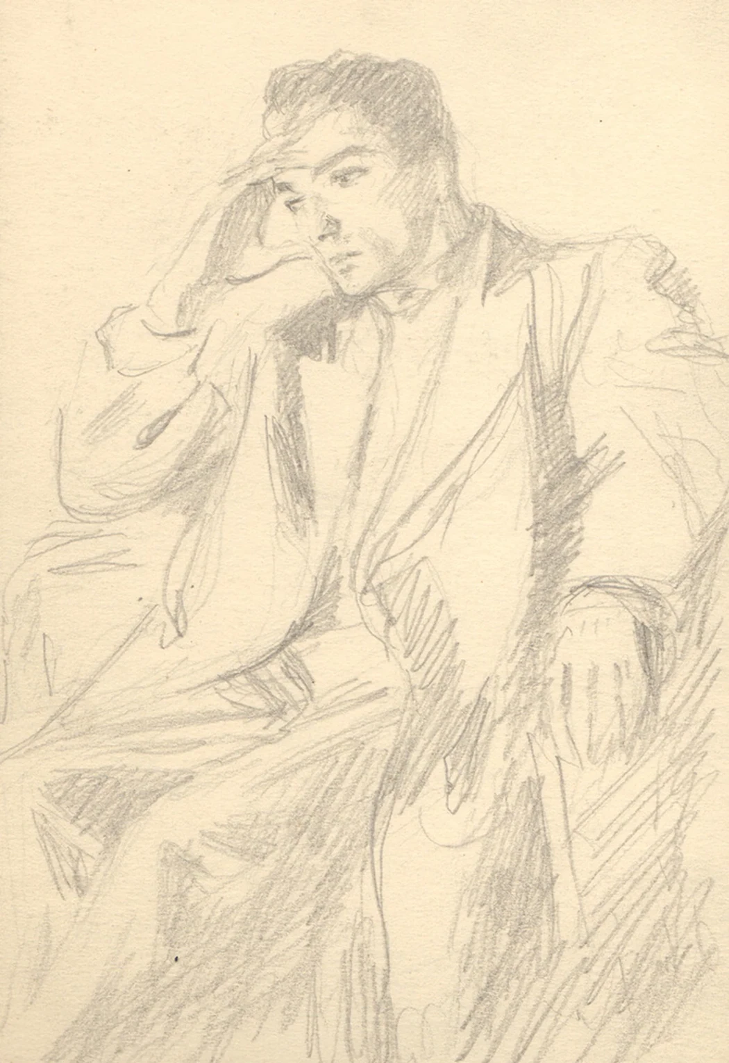lot 158. «Эскиз к «Евгению Онегину»»