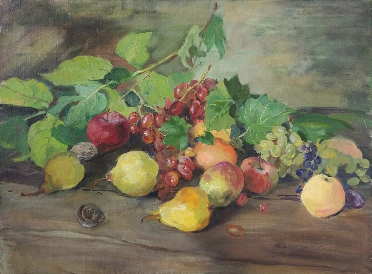 lot 168. «Натюрморт  с виноградом»