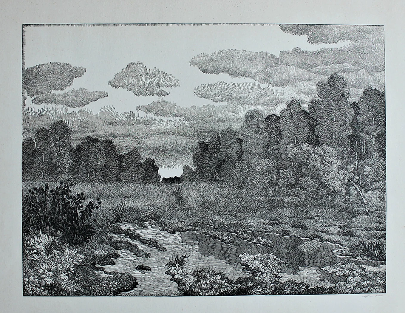 lot 175. «После дождя»