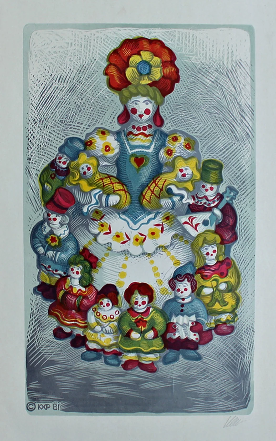 lot 193. «Весёлая семейка»