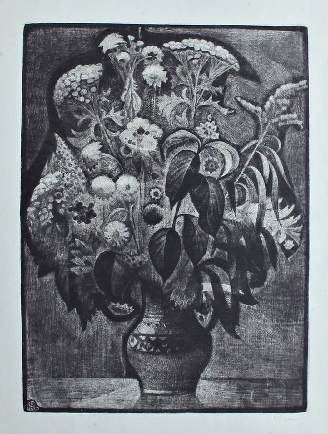 lot 207. «Осенние цветы»