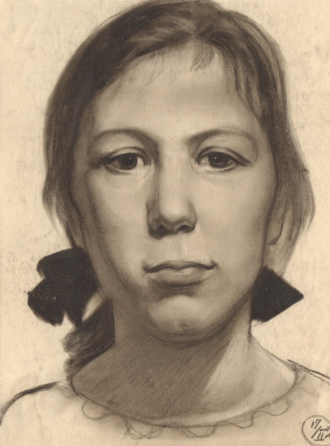 lot 222. «Портрет девочки»