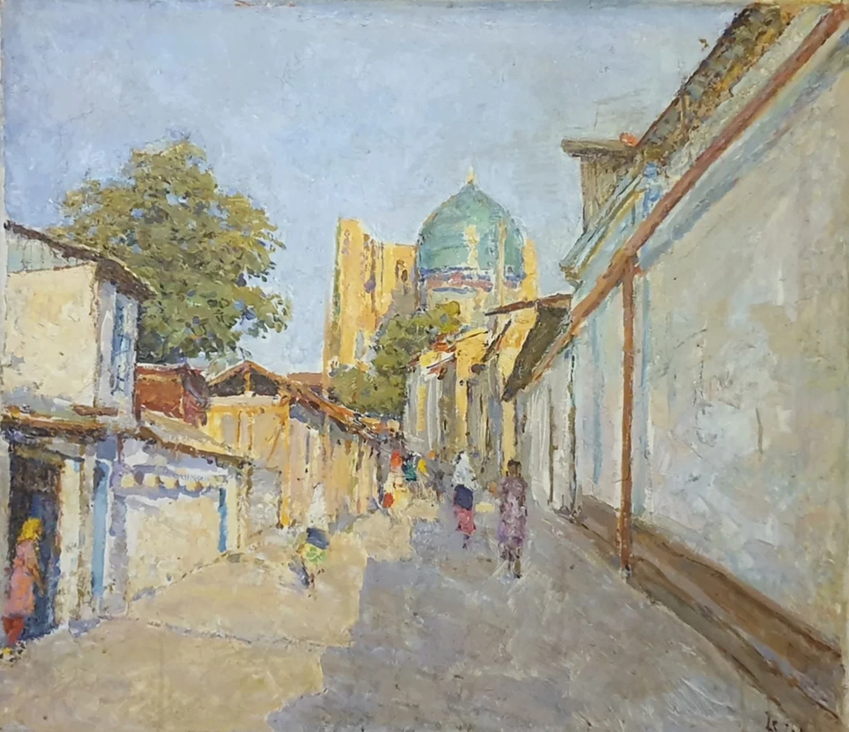 lot 230. «Улица в Самарканде»