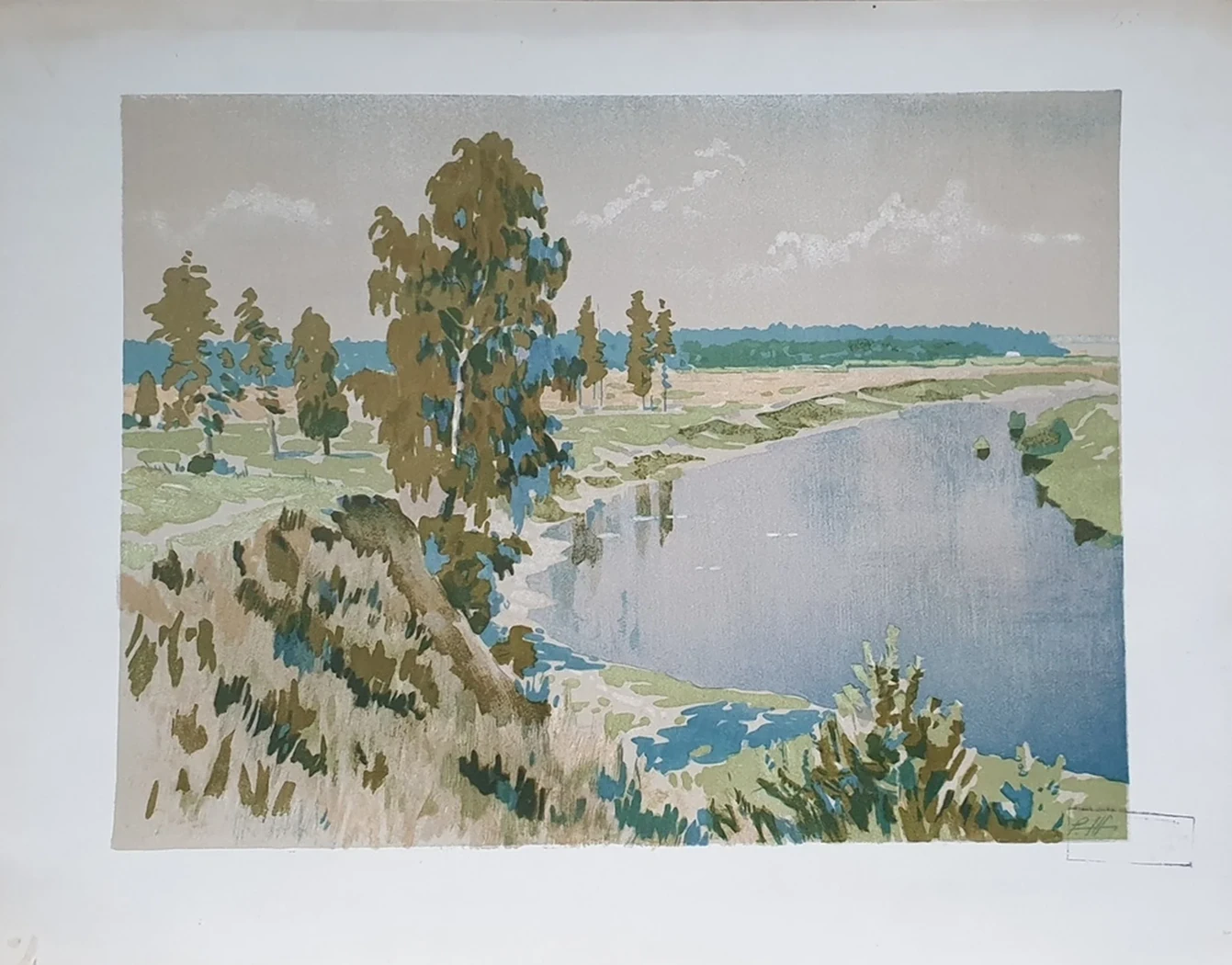 «Река», Н.Х., художник, купить картину