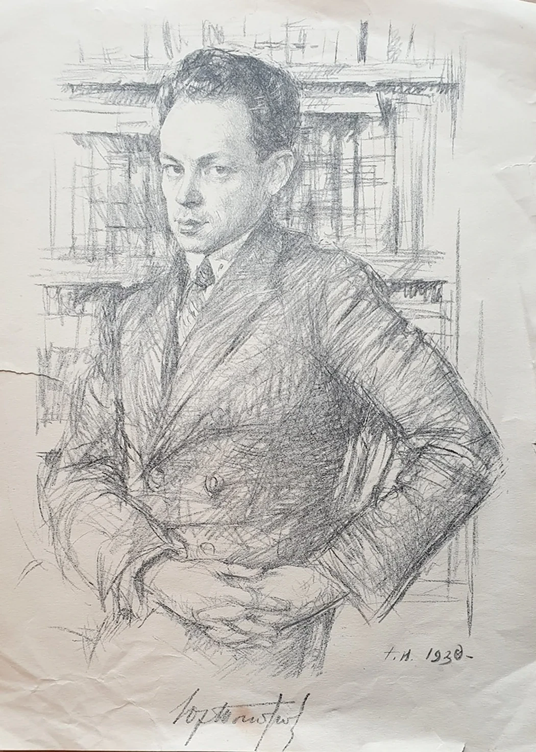 lot 6. «Портрет Ю. Тынянова»