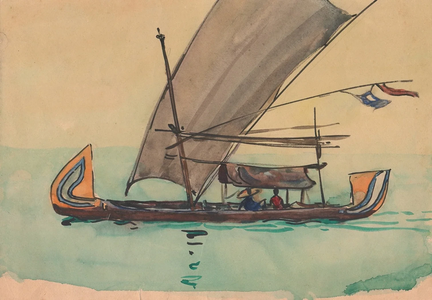 lot 64. «Лодка в тропиках»