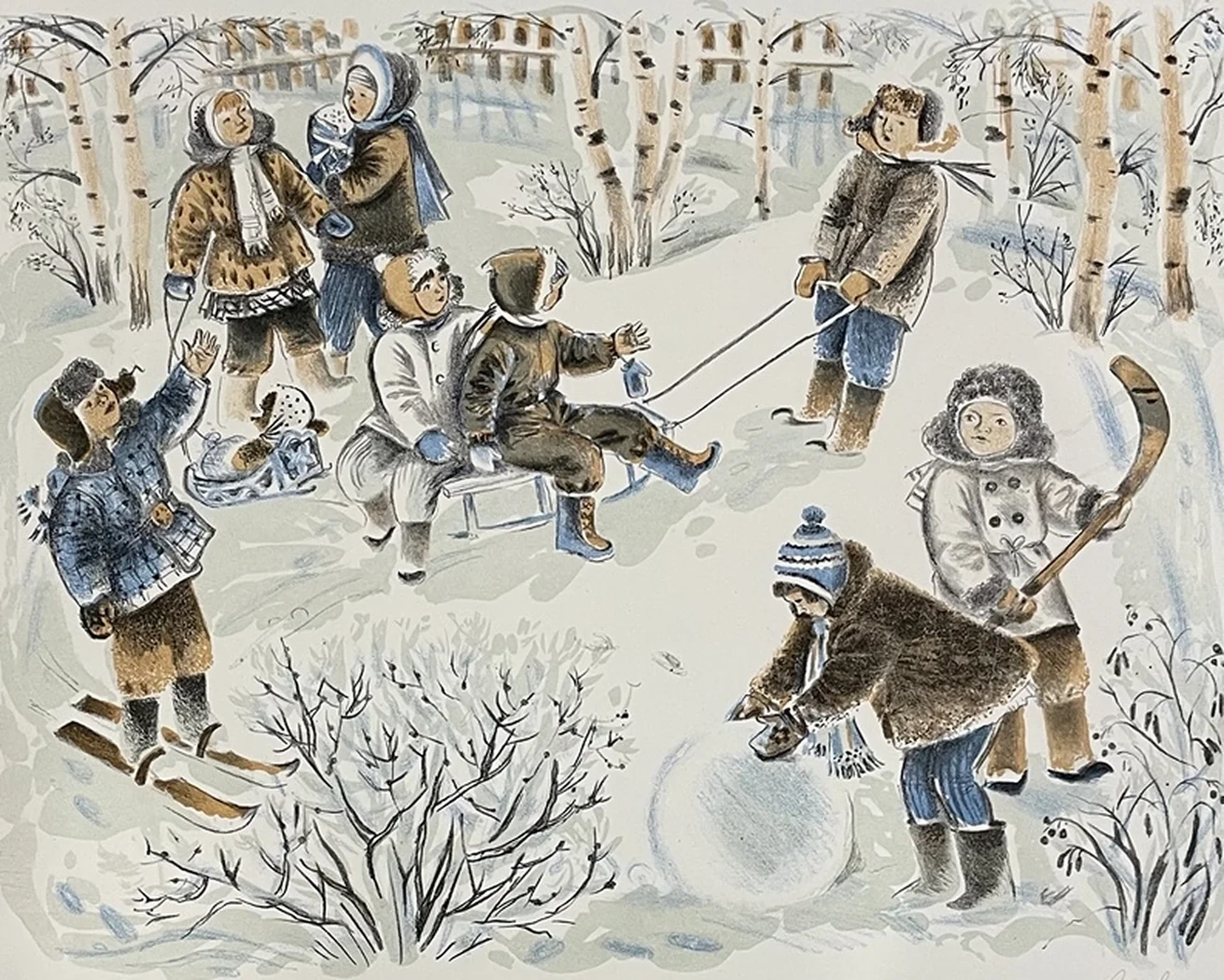 «На прогулке»