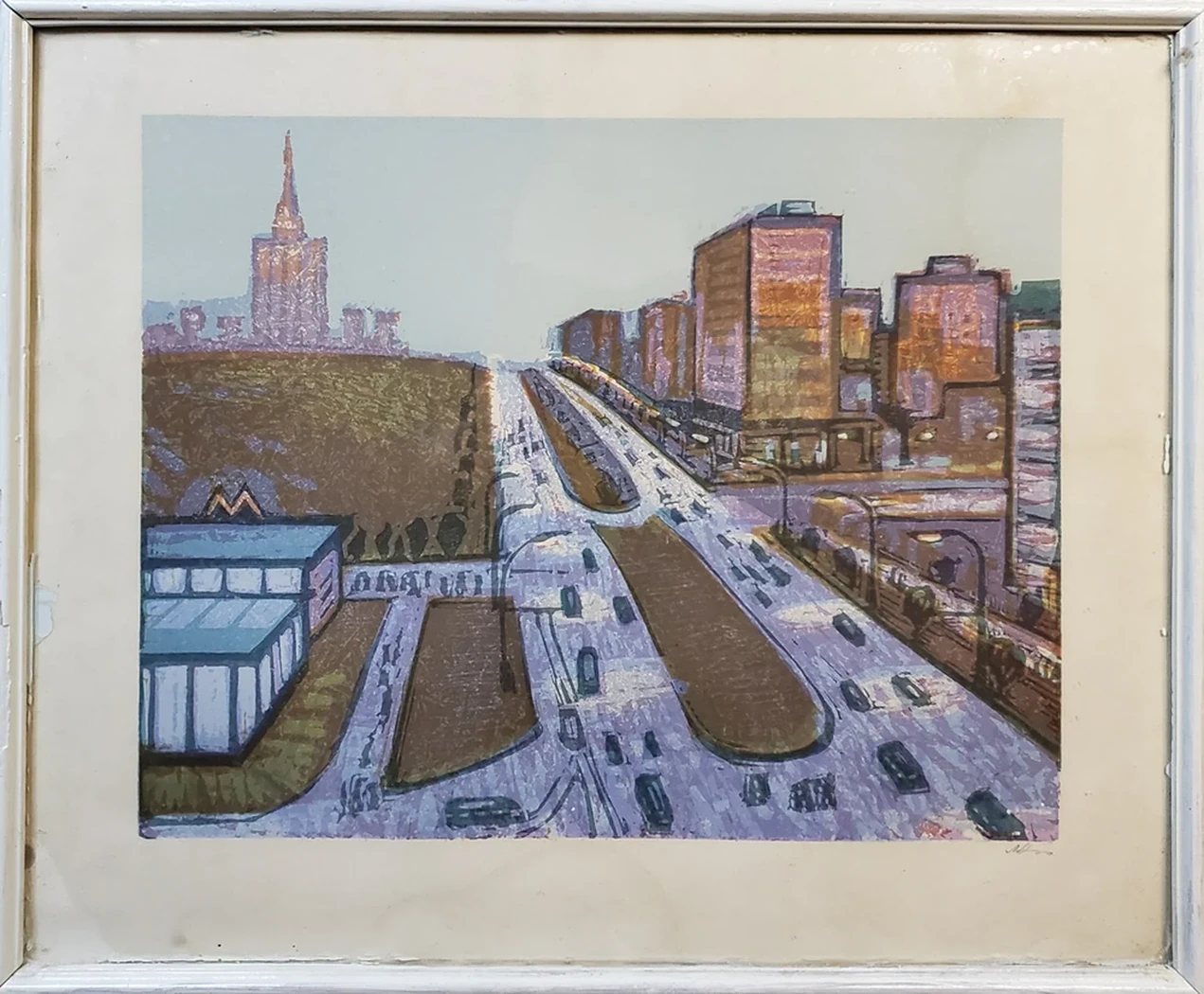 «Москва. Проспект Вернадского», Арцыбушев Алексей Петрович, художник, купить картину
