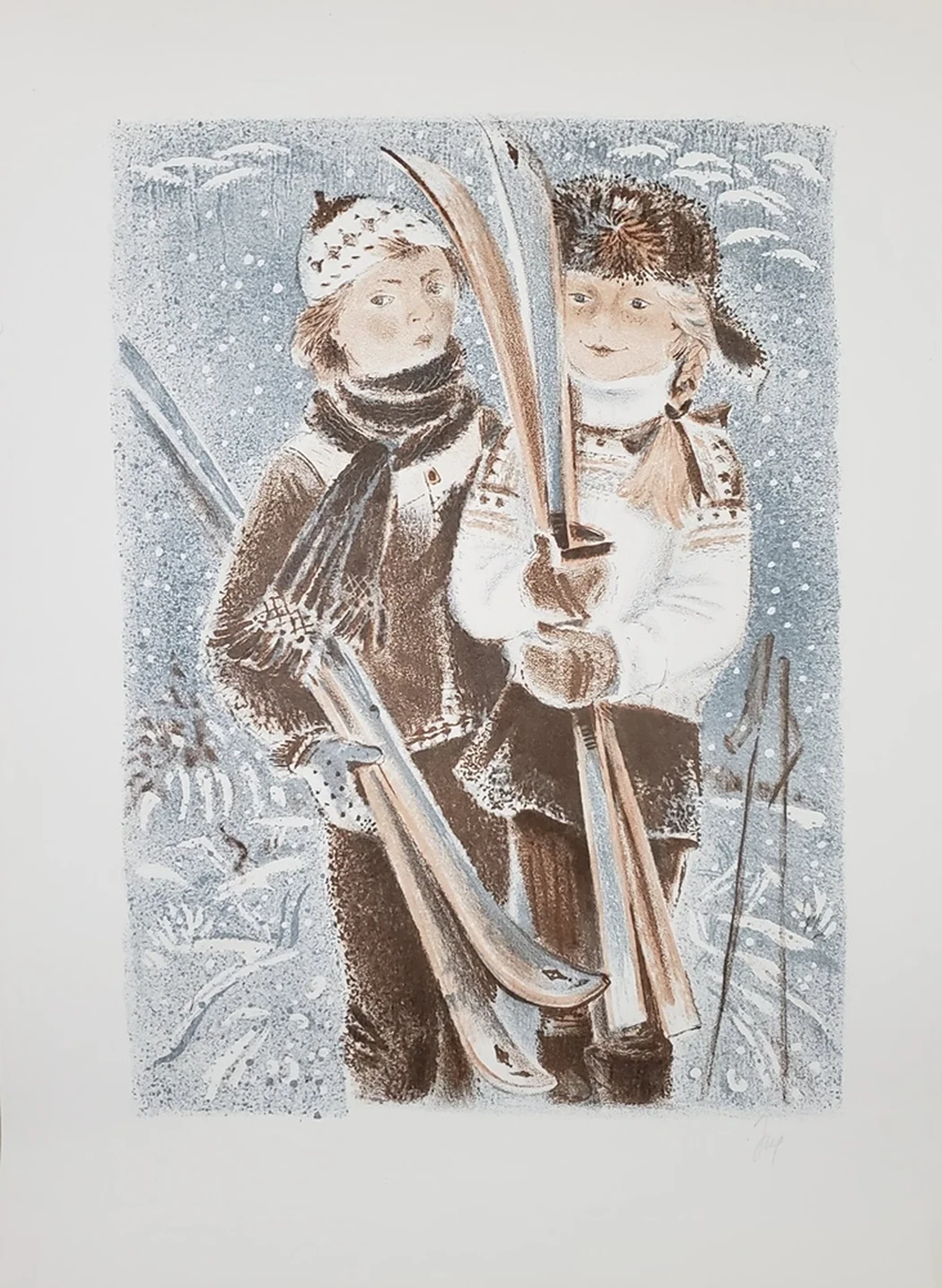 «Лыжницы»