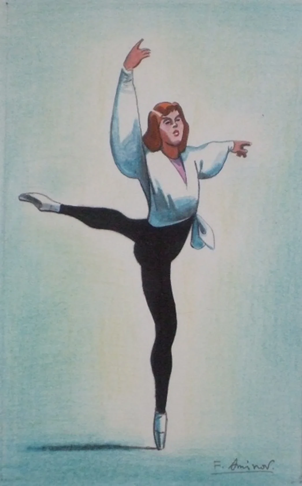 «Балет», Аминов Файзулла Файзрахманович, художник, купить картину