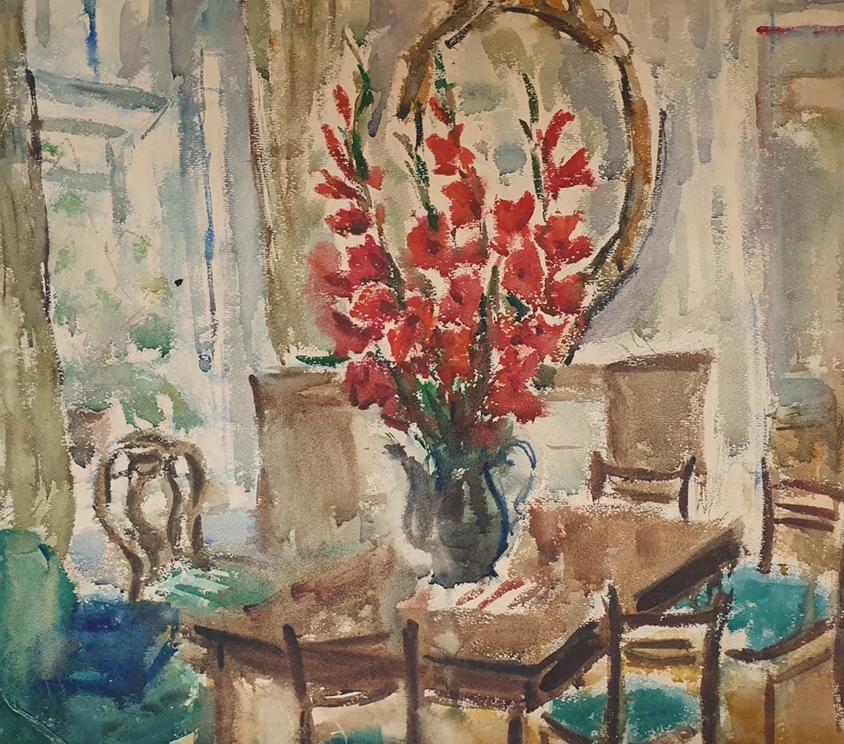 lot 248. «Гладиолусы»