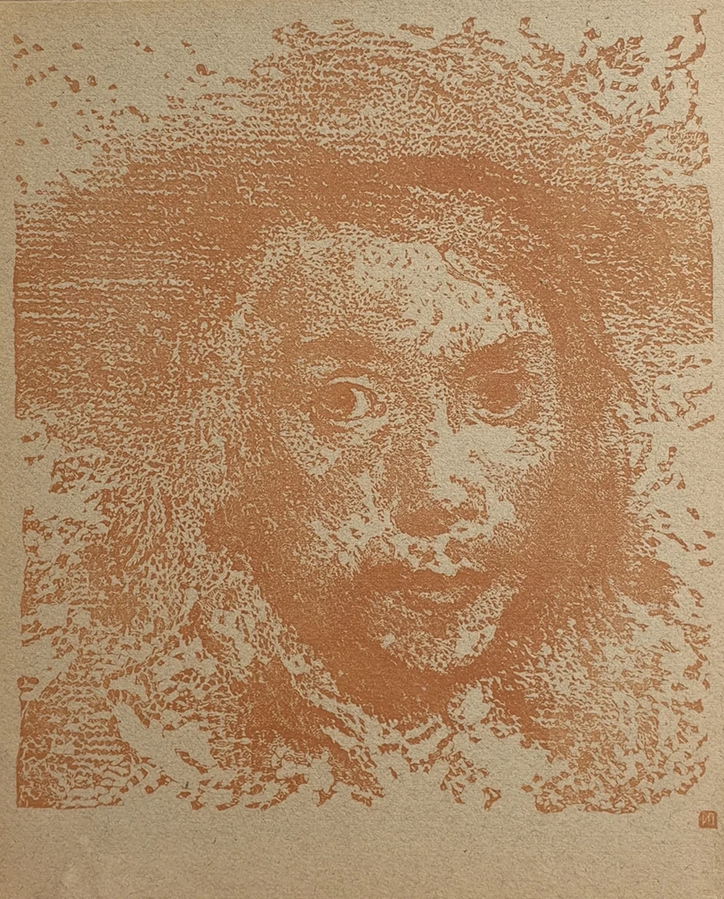 lot 34. «Портрет с рисунка Д.Веласкеса»