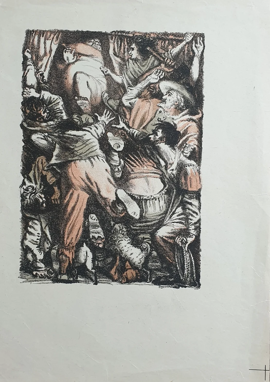 lot 41. «Четыре иллюстрации к повести Р.Роллана «Кола Брюньон»»