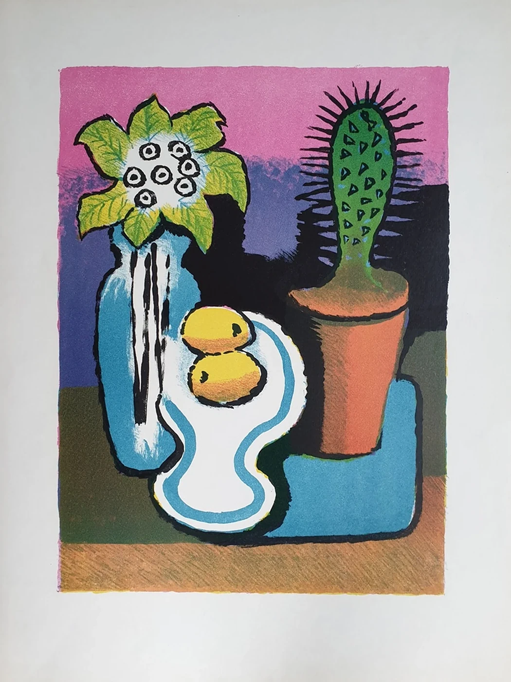 lot 81. «Натюрморт с кактусом»